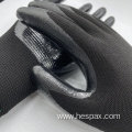 Hespax Customized En388 Nitrile Mechanic Work Gloves